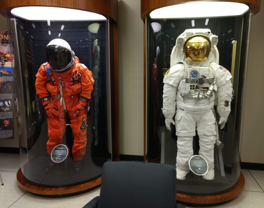 Shuttle EMU and Flight Suit Display