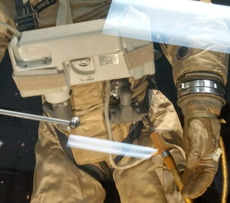 Gemini EVA Suit Chest Pack Detail