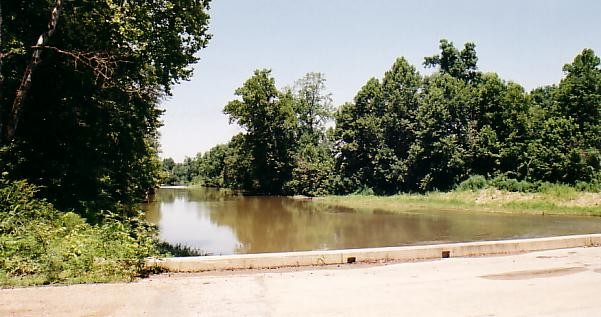 Upstream of CR 63.