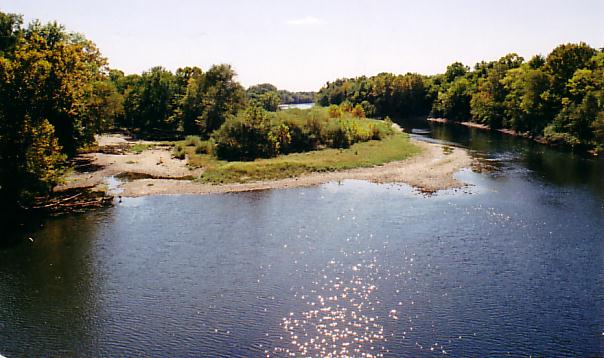 View downstream.