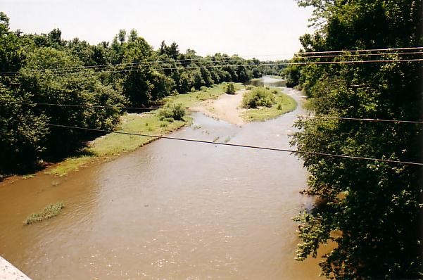 Downstream at Oden