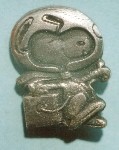 Silver Snoopy Pin