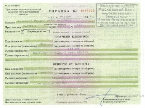 Currency Transfer Certificate